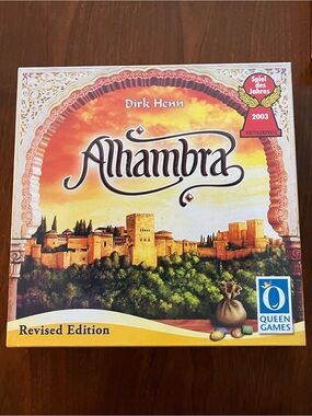 Queen Games Alhambra Revised Edition Strategy Board Game Unopened